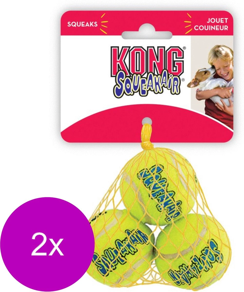Kong Air Tennisbal Extra Small - 2 St à 3 St - Afbeelding 3