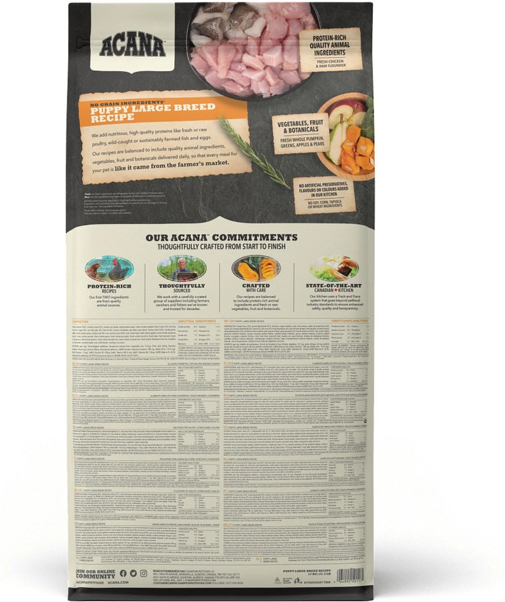 Acana Heritage Puppy Large Breed - Afbeelding 12