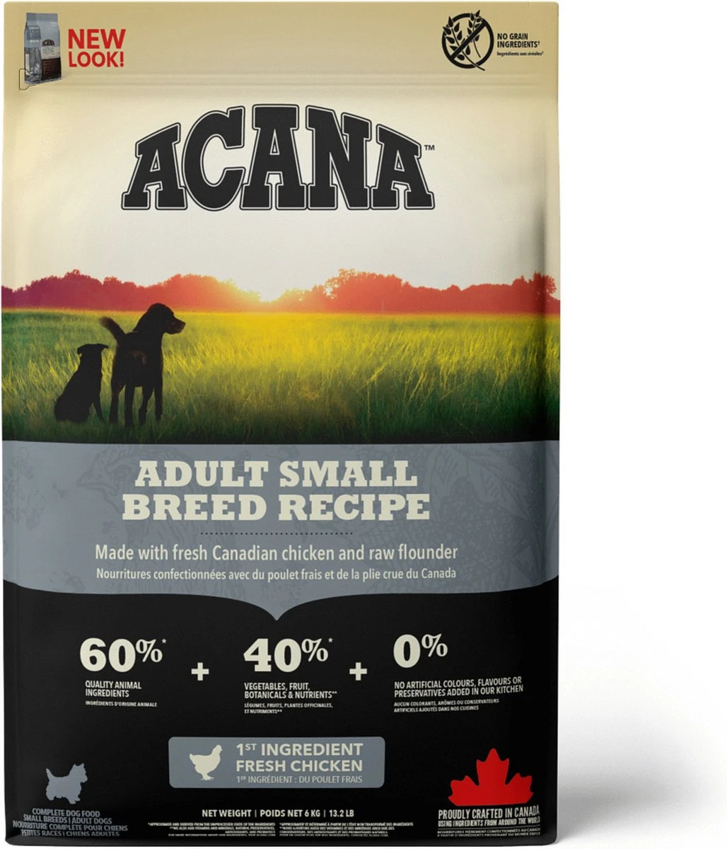 Acana Heritage Adult Small Breed - 6 KG - Afbeelding 2