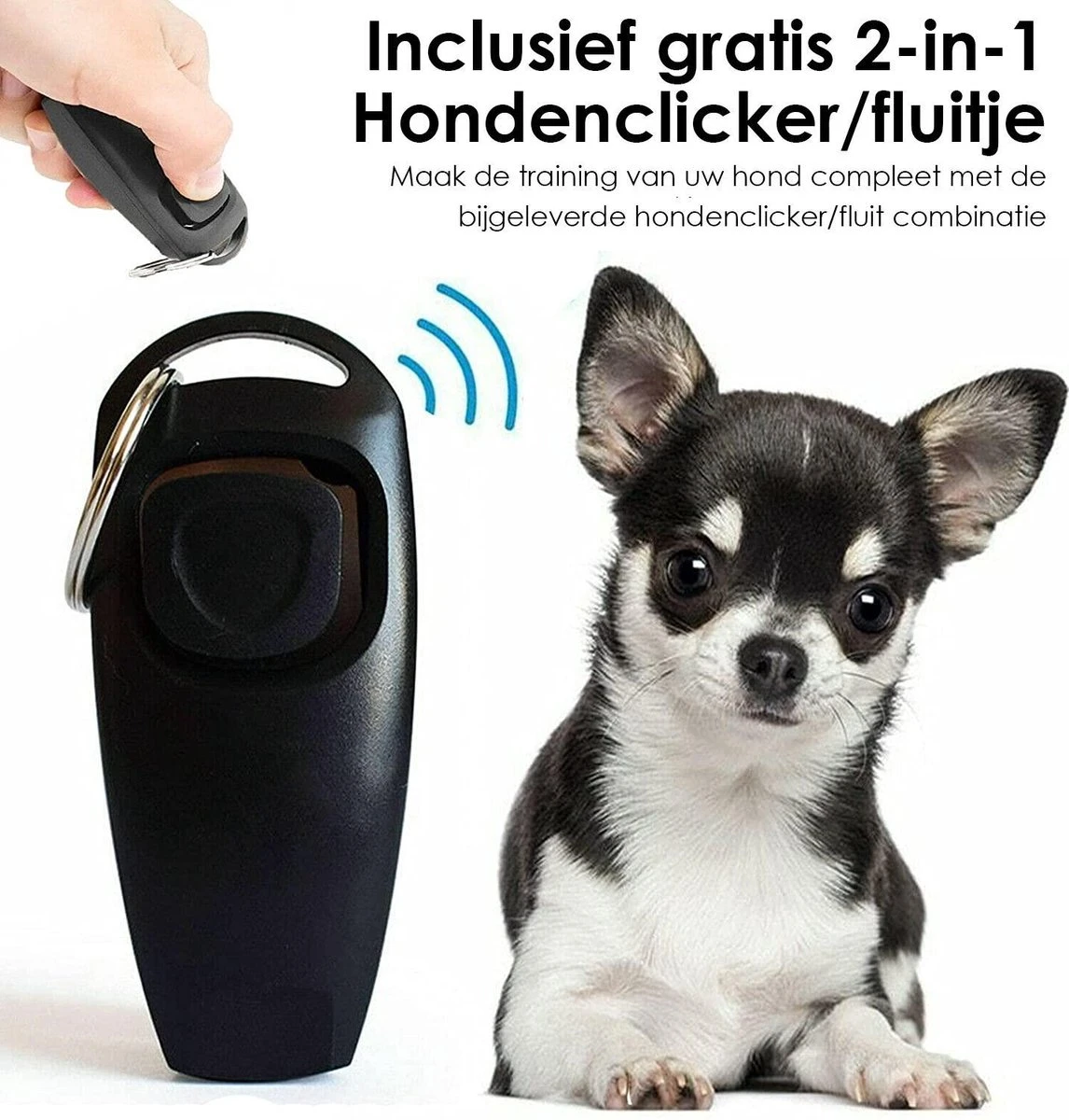 PetFriends Anti Blafband Zonder Schok - Gratis Hondenfluit - USB Oplaadbaar - Anti Blaf Apparaat - Opvoedingshalsband - Voor Grote En Kleine Honden - Afbeelding 7
