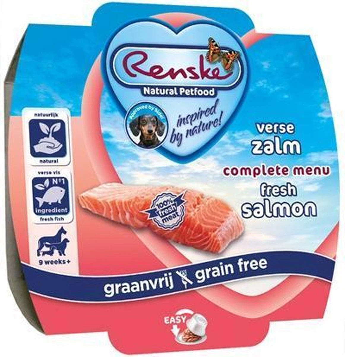 Renske Vers Vlees Zalm Graanvrij - Hondenvoer - 10 X 395 Gr - Afbeelding 10