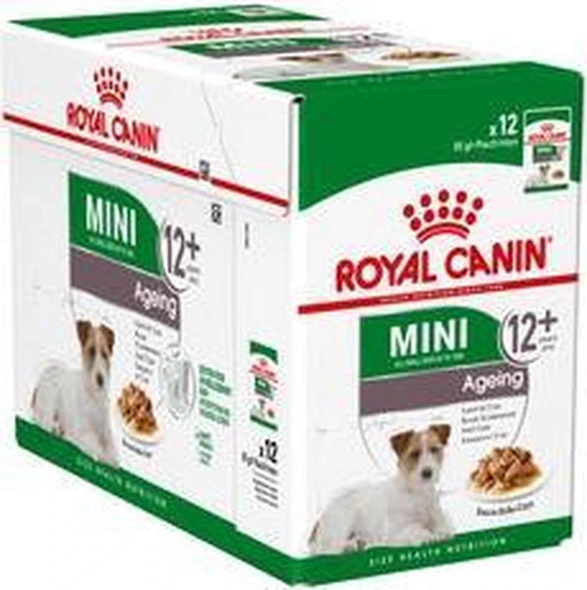 Royal Canin Shn Mini Ageing 12plus Pouch - Hondenvoer - 12x85 G - Afbeelding 8