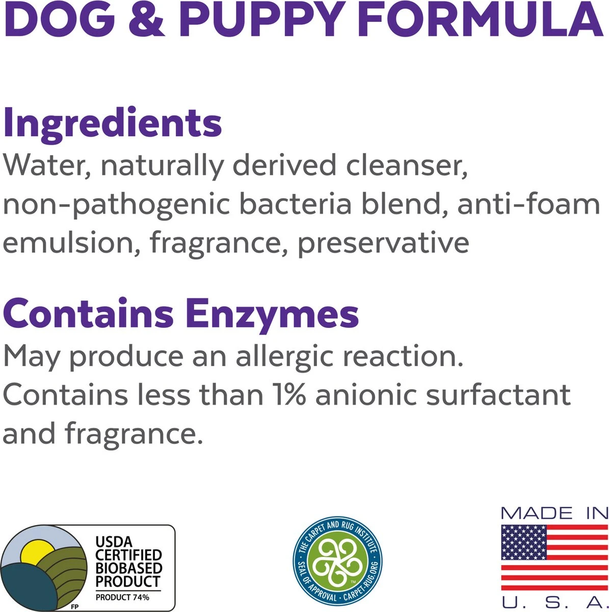 Urine Off Geur En Vlekverwijderaar Voor Hond En Puppy Urine - 1 ST à 500 ML - Afbeelding 3