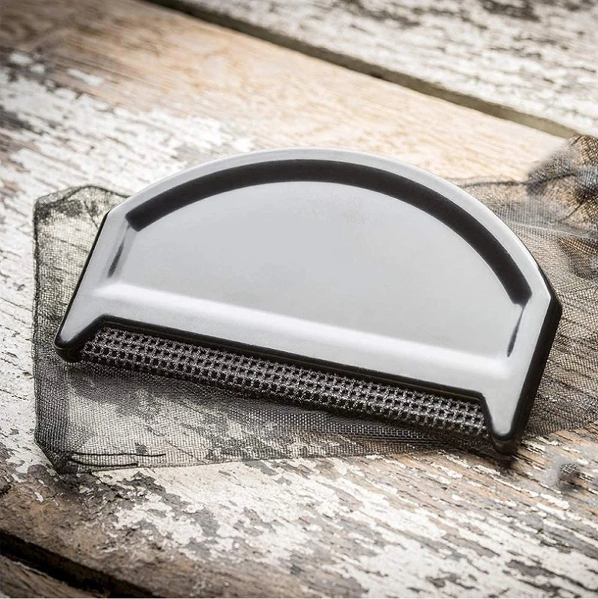 SUPER ONTPLUIZER Mini - Pluisjesverwijderaar - Haar Verwijderaar - Dierenharen - Kleding - Banken - Autobekleding - Gordijnen - Kleding- Stoffen - Meubels -pluisjes - Haren Verwijderaar - Zwart - Ontpluizer Wol - Afbeelding 2