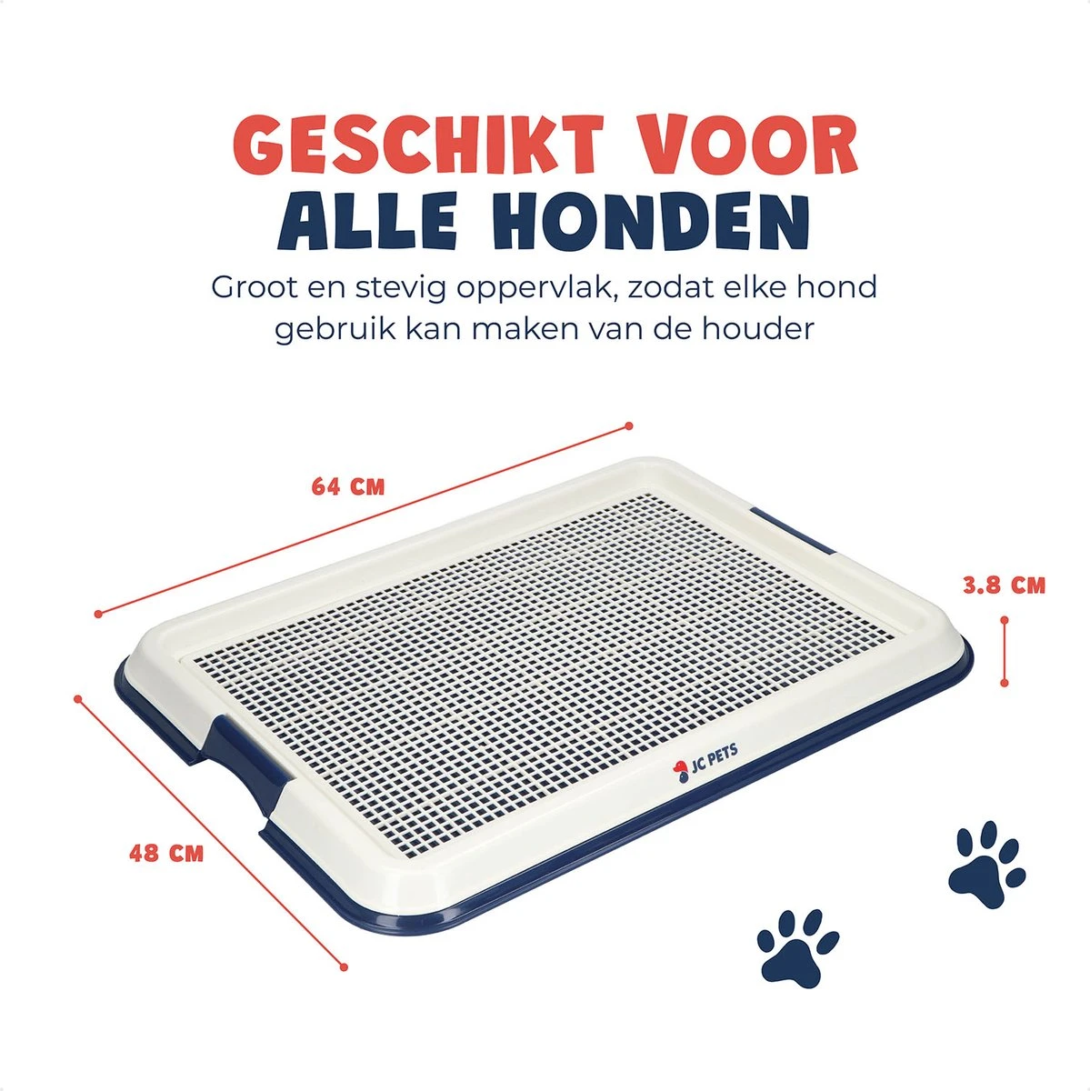 JC Pets Premium Pad Houder Met Rooster - Inclusief 20 Puppy Training Pads - Hondentoilet - Zindelijkheidstraining Hond - Afbeelding 8