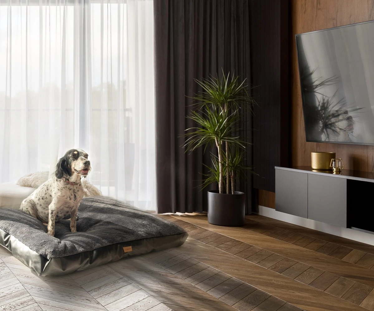 PrimePlus Hondenkussen XL Antraciet - 120x80x10 CM - Zacht En Luxe Hondenmand - Hondenbed - Hondenmat - Orthopedisch Hondenkussens - Afbeelding 9