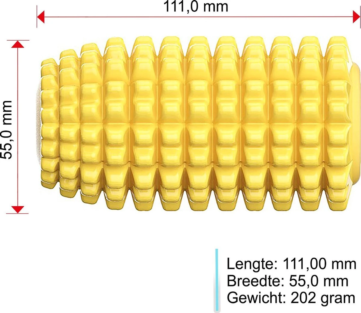 Merkloos Corn Dog Toothbrush - Honden Speelgoed - Hondenspeelgoed - Honden Tandenborstel - Gezond Dieet - Hondenspeeltje - Honden Speelgoed Intelligentie - Afbeelding 3