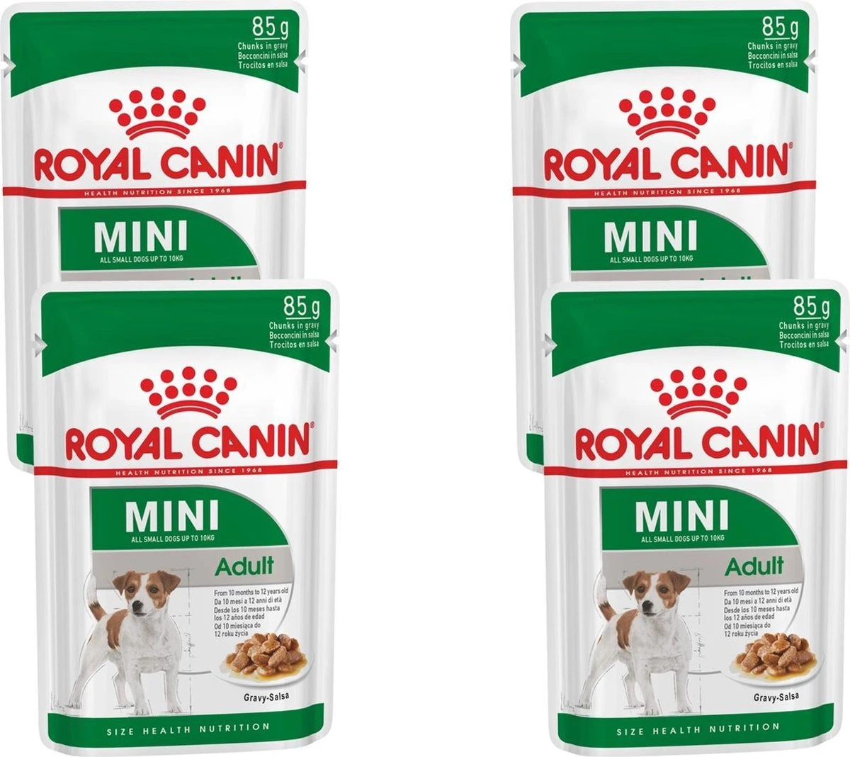 Royal Canin Shn Mini Adult Pouch - Hondenvoer - 4 X 12 X 85 G - Afbeelding 2