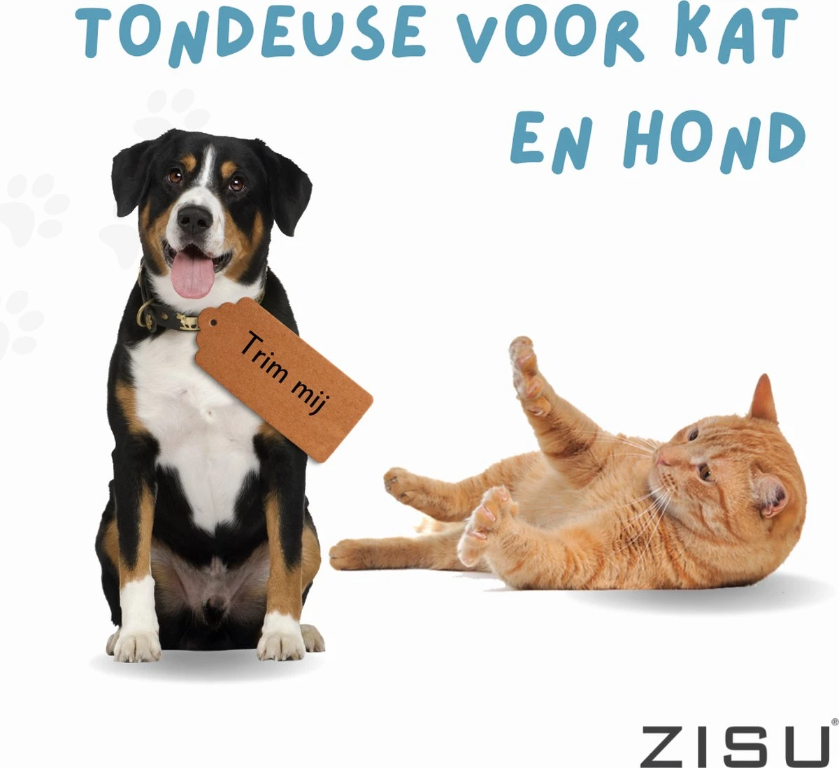 Hondentondeuse - Hondentrimmer - Dieren Tondeuse - Draadloos - 4 Opzetkammen - INCLUSIEF SNACKJE - Zwart - Afbeelding 10