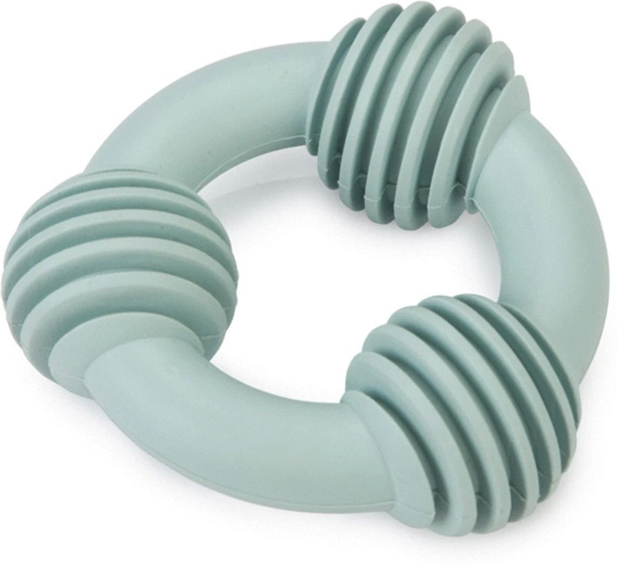 Beeztees Rubber Dental Ring Puppy Groen 8 Cm