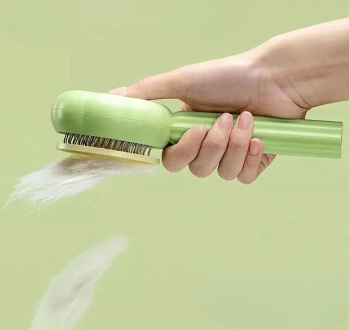 QT Petshop - Haarverwijderaar Voor Huisdieren - Groene Kattenborstel - Furminator Hondenborstel - Anti-Klit - Diervriendelijk - Dierenverzorging - Afbeelding 6