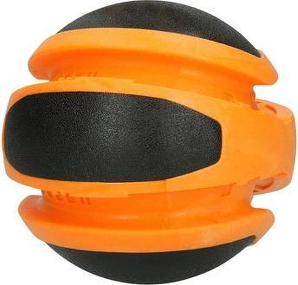 Dog Comets Sun Extreem Sterke Hondenbal - Gemaakt Van TPR Rubber – Gebruiksvriendelijk Hondenspeeltje – Drijvende Hondenbal – Geschikt Voor (middelgrote) Honden – Duurzaam Hondenspeeltje - Oranje - Afbeelding 3