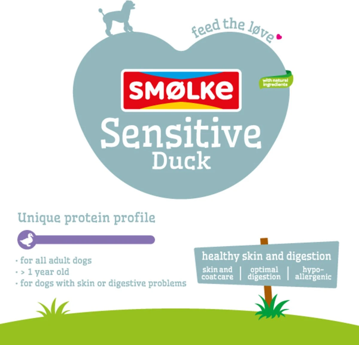 Smolke Sensitive Duck 12 Kg - Hond - Afbeelding 2