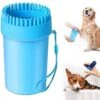 Merkloos 2 In 1 Hondenpoten Reiniger - Hondenborstel - Borstel Hond / Kat - Hondenpoot Reiniger - Huisdier Poot Wassen - Borstel - Hondenverzorging - Verzorging Hond - Honden Wassen - Schoonmaak Borstel - Kattenborstel