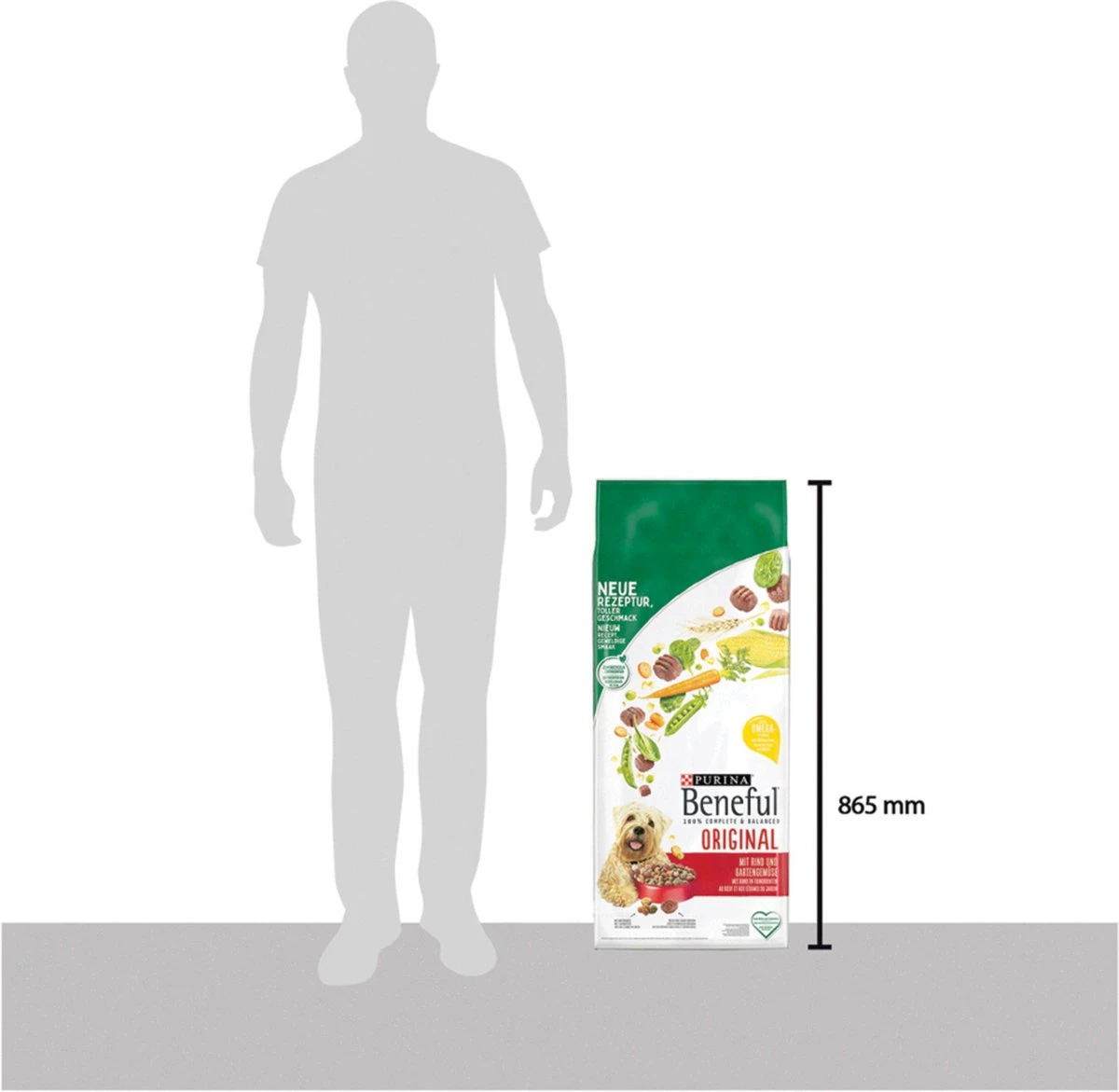 Beneful Original - Hondenvoer Met Rund En Tuingroenten - 12 Kg - Afbeelding 5