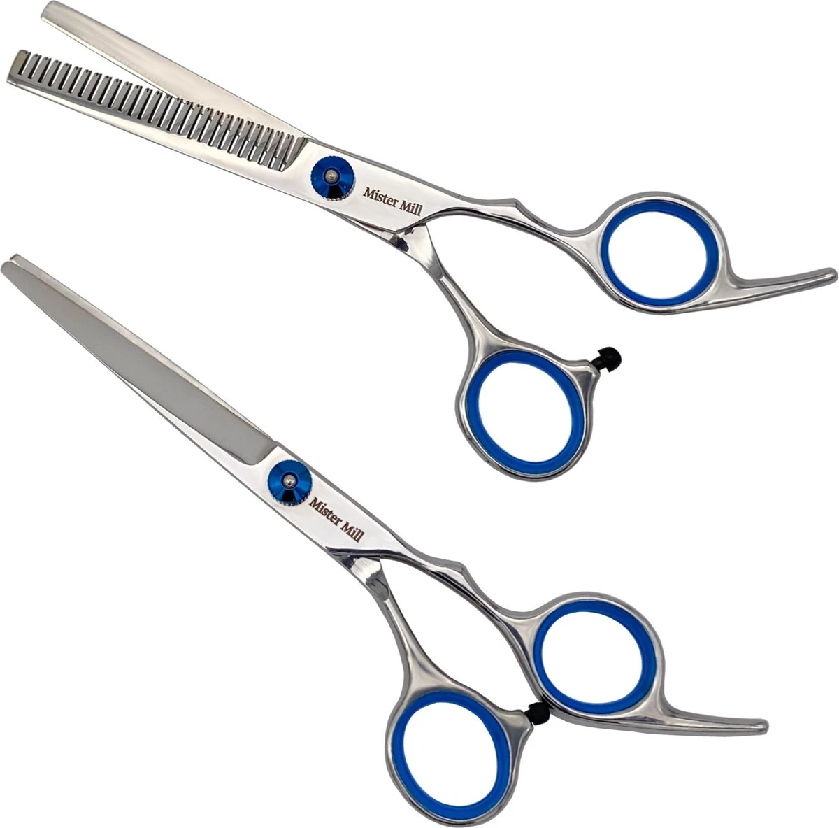 Mister Mill Scharenset Effileerschaar En Uitdunschaar - Honden Schaar - Trimschaar Voor Honden - Schaar Hond - Trimmen Hond - Coupeschaar