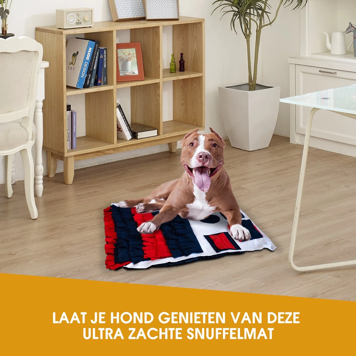 Merkloos Go Quality Honden Speelgoed - Snuffelmat - Snuffelmat Hond - Hondenspeeltjes - Puppy Speelgoed - Honden Speelgoed Intelligentie - Afbeelding 4