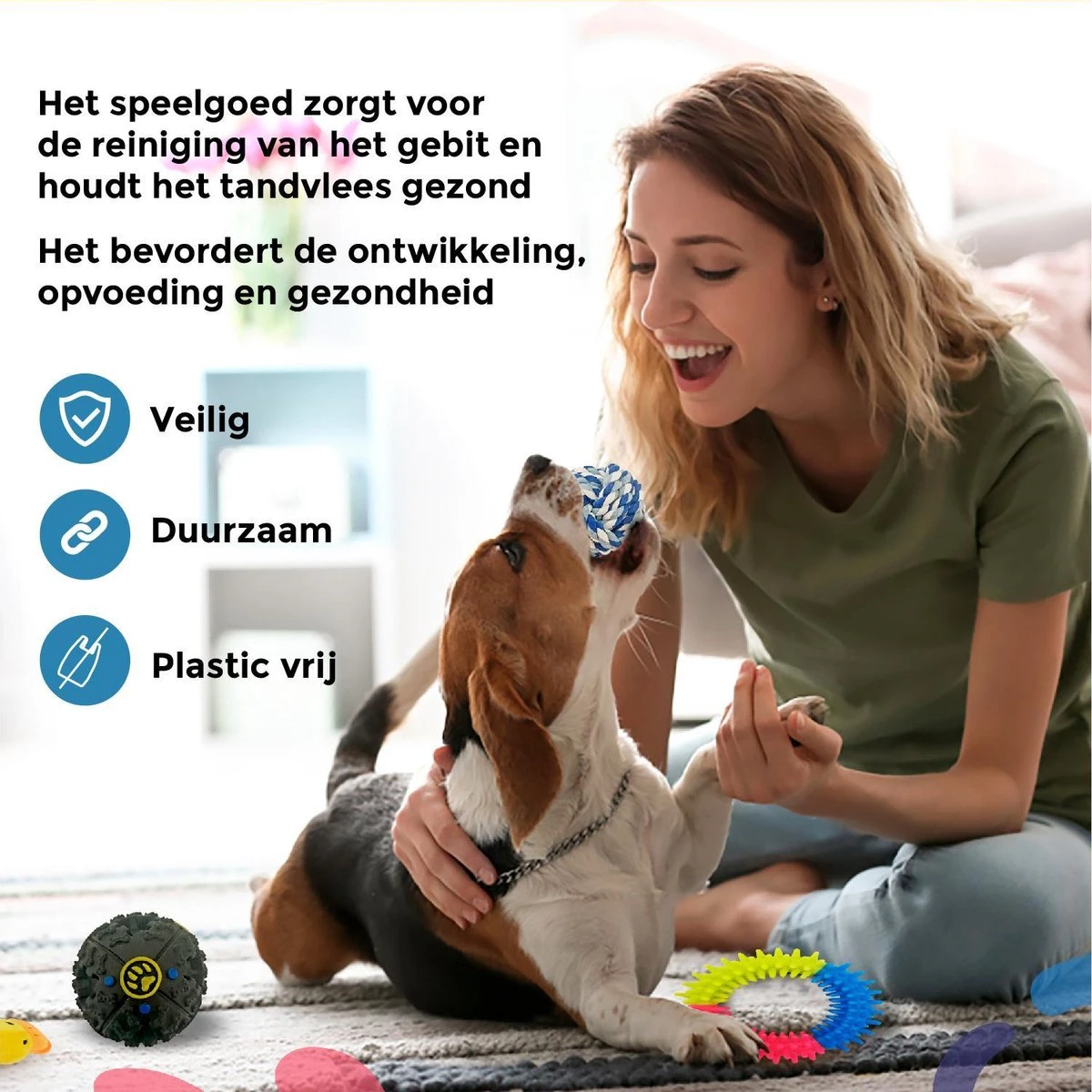 Luxury Diversity - Honden Speelgoed - 12 Honden Speeltjes - Puppy Speelgoed - Honden - Honden Speelgoed Intelligentie - Afbeelding 3