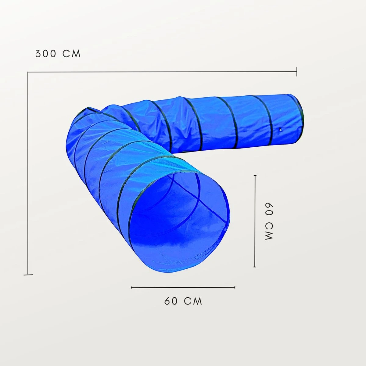 Agility Voor De Hond Hondentunnel - Maat L - 300 Cm Tunnel Voor De Hond - Agility Set - Honden Behendigheidsset - Tunnel - Speeltunnel - Agility Set Voor De Hond - Agility Set - Afbeelding 4