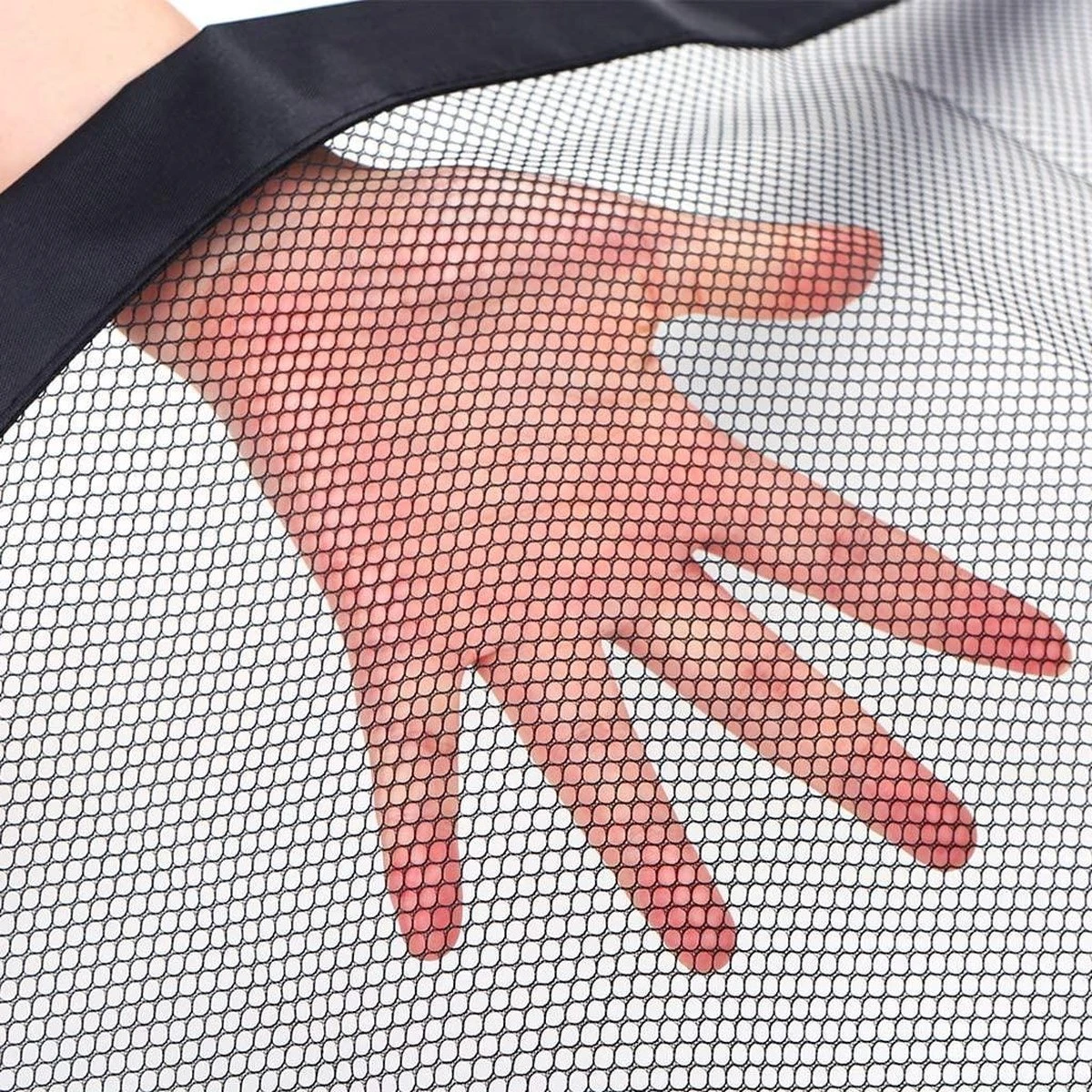 Merkloos ACE Pets – Oprolbaar Hondenrek Voor Binnen - Traphekje Hond Zonder Boren - Veiligheidshek Deurhekje - 180 X 72 Cm - Zwart - Afbeelding 2