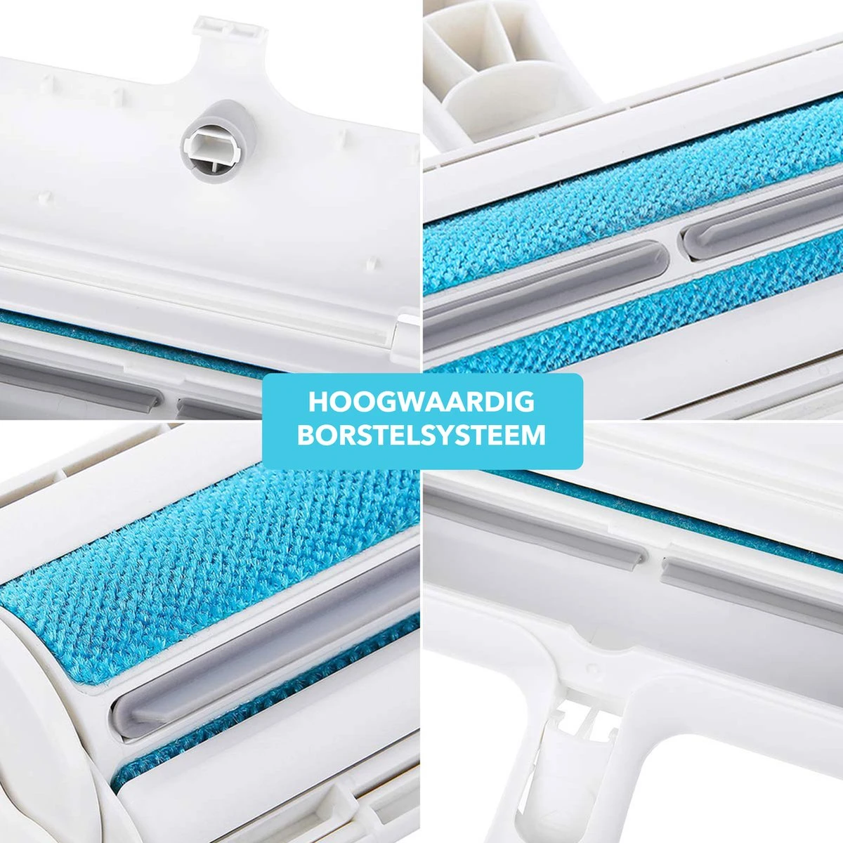 RX Goods Pluizen En Haren Verwijderaar Met Schoonmaakborstel - Kleding Borstel & Roller – Huisdier - Afbeelding 2
