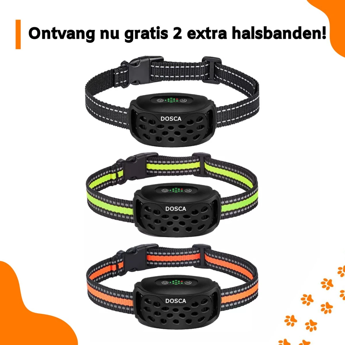 DOSCA® Anti Blafband - Anti Blaf Apparaat - Blafband Voor Honden - Zonder Schok En Diervriendelijk - Afbeelding 11