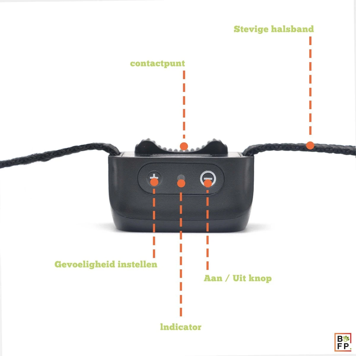 Doggie™ Anti Blafband Voor Kleine Honden - OPLAADBAAR - Vibratie én Geluid - Afbeelding 3