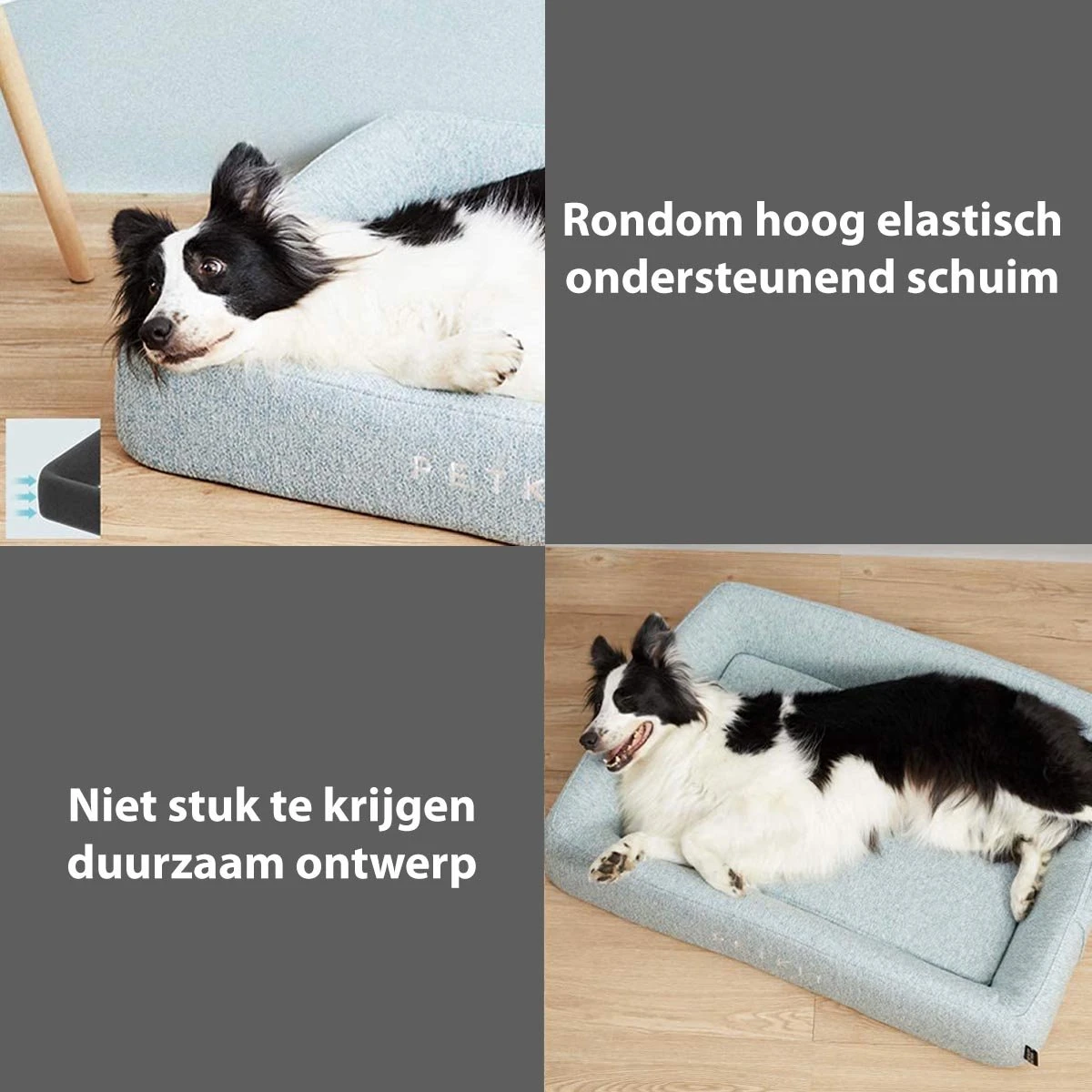 PETKIT® Four Season - Hondenmand - Kattenmand - Wasbaar - Memory Foam - Maat L - Afbeelding 8