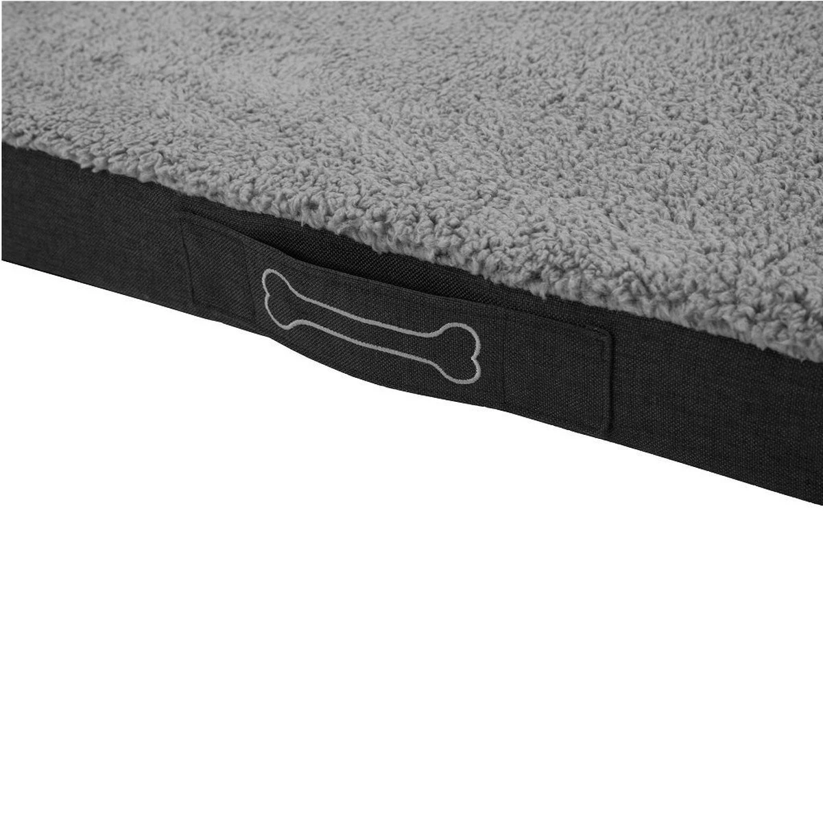 Sun Garden Pallina Orthopedisch Hondenkussen 120x80x27cm Antraciet/Grijs - Afbeelding 2