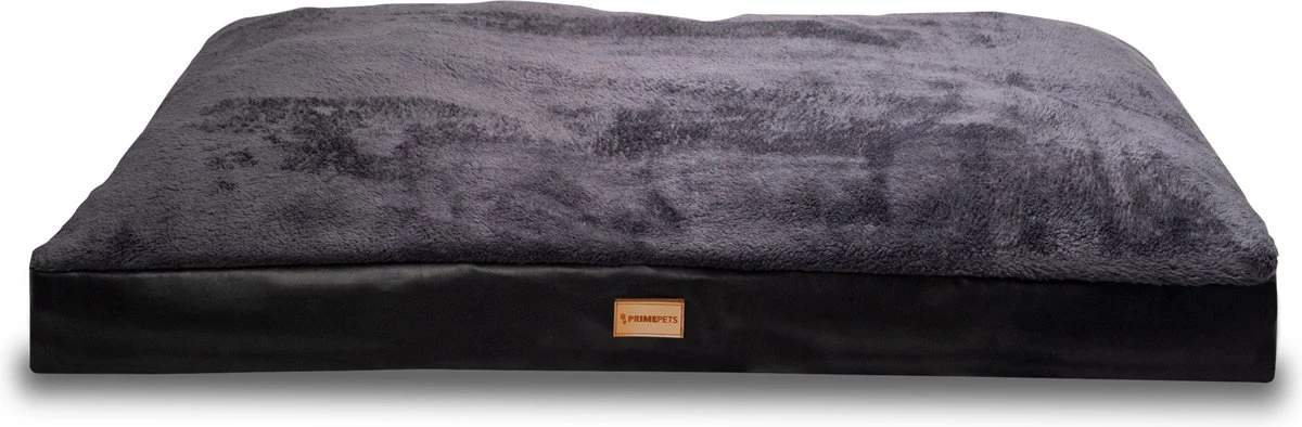 PrimePlus Hondenkussen XL Antraciet - 120x80x10 CM - Zacht En Luxe Hondenmand - Hondenbed - Hondenmat - Orthopedisch Hondenkussens - Afbeelding 2