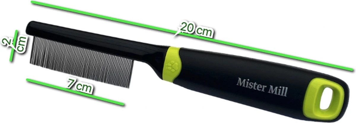 Mister Mill Vlooienkam – Luizenkam - Kat – Hond – 7 Cm - Afbeelding 3