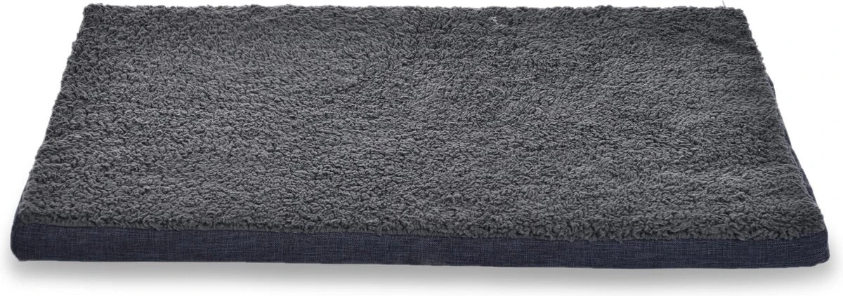 Topmast Benchkussen Hondenkussen Hondenmatras - Traagschuim Orthopedic Antraciet 89 X 56 Cm