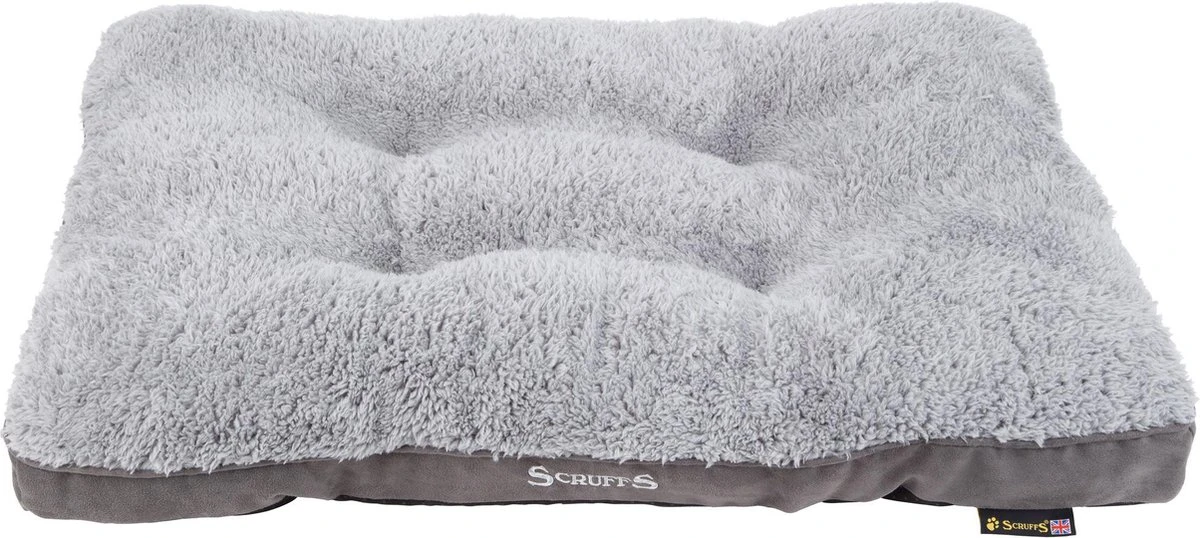Scruffs Cosy - Comfortabel Hondenkussen In Grijs, Beige Of Karamel - Met Imitatie Suède Buitenvoering En Superzachte Binnenvoering - 100 X 70 Cm - Grijs - Afbeelding 16