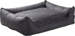 Ultra Orthopedische Sofa - Lederlook - Zwart - Maat L