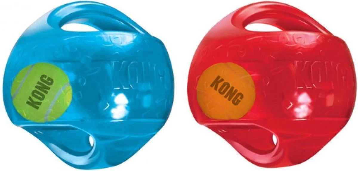 Kong Jumbler Ball - Assorti - M/L - Hondenspeelgoed - Ø14 Cm - Afbeelding 2
