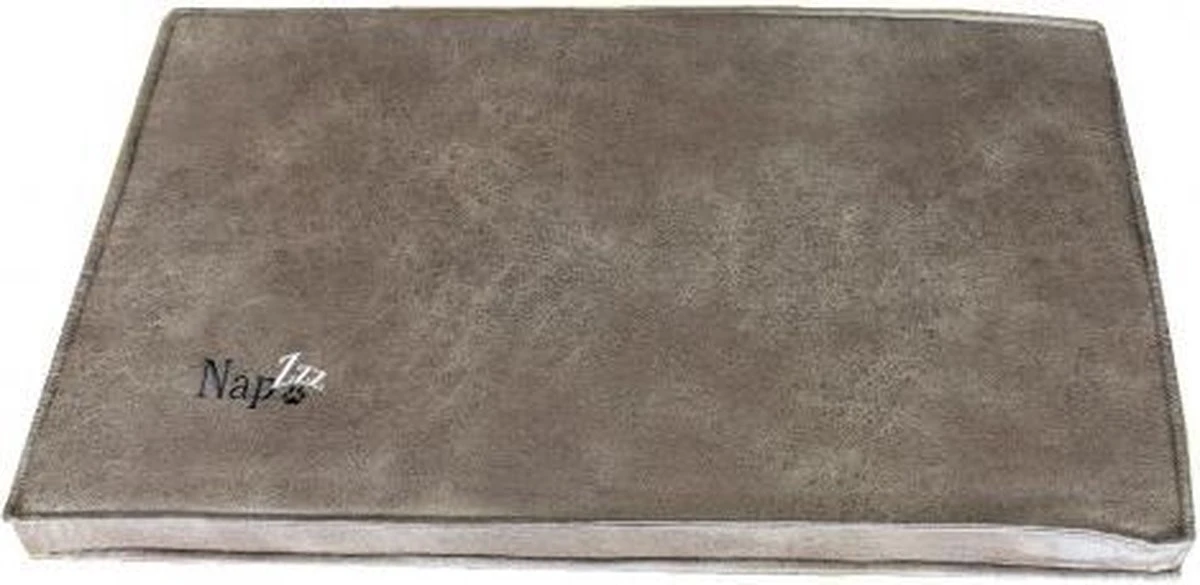 NapZZZ Benchkussen Lederlook Bruin Maat XL: 105 X 68 X 5 Cm - Afbeelding 2