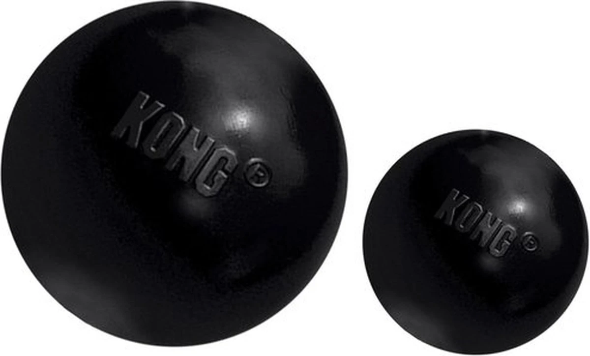 Kong Extreme Bal - Hondenspeelgoed - Zwart - S - Afbeelding 9