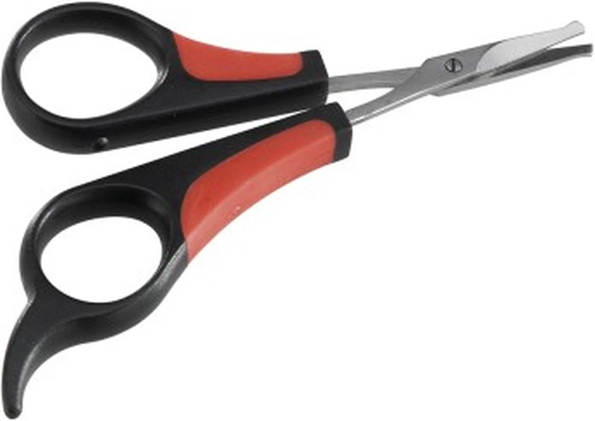 FERPLAST Trimschaar Oog/Oor - Rood - 14,2 X 6,9 X 8 Cm - Afbeelding 2