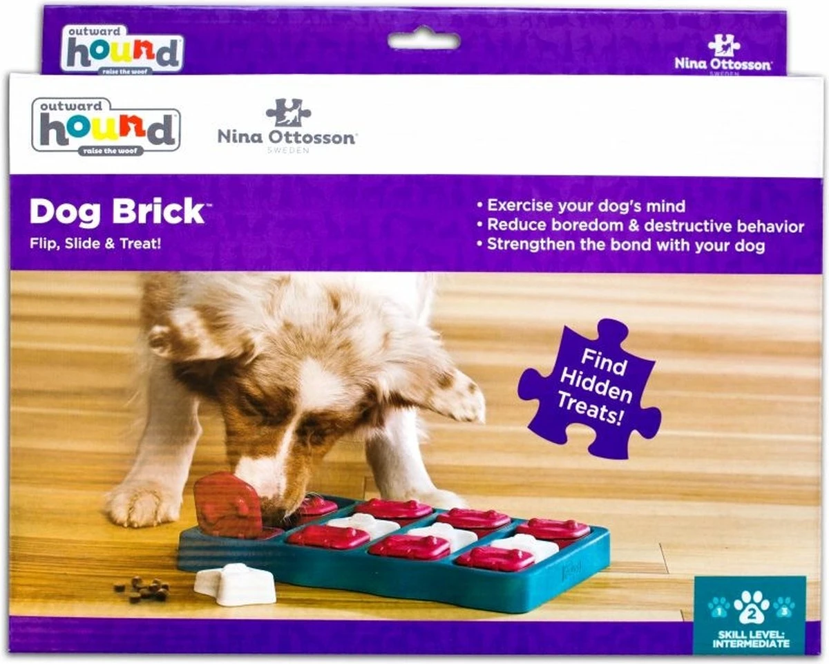 Nina Ottosson - Hondenspel - Dog Brick - Afbeelding 7