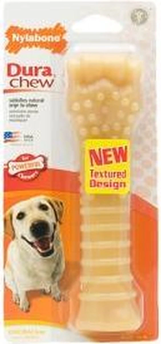 Nylabone Harde Bijters Kluif - Hondenspeelgoed - Natural - Voor Honden Tot 30 Kg - Afbeelding 12