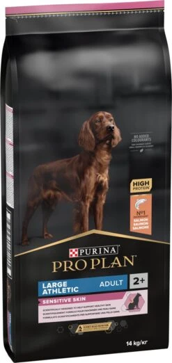 Pro Plan Large Atlethic Adult Sensitive Skin - Honden Droogvoer - Zalm - 14 Kg