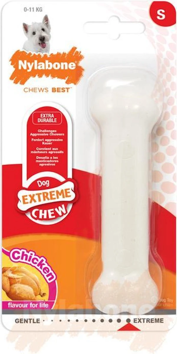 Nylabone Harde Bijters Kluif - Kip - Voor Honden Tot 30 Kg - Afbeelding 14