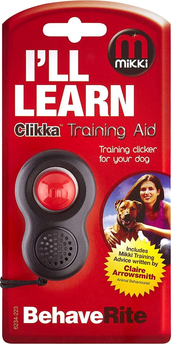 Mikki Clikka Vingerclicker Clickertraining Hondentraining Clicker
