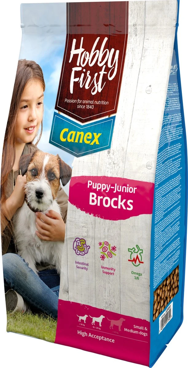 Hobbyfirst Canex Puppy/Junior - Hondenvoer - 12 Kg - Afbeelding 2