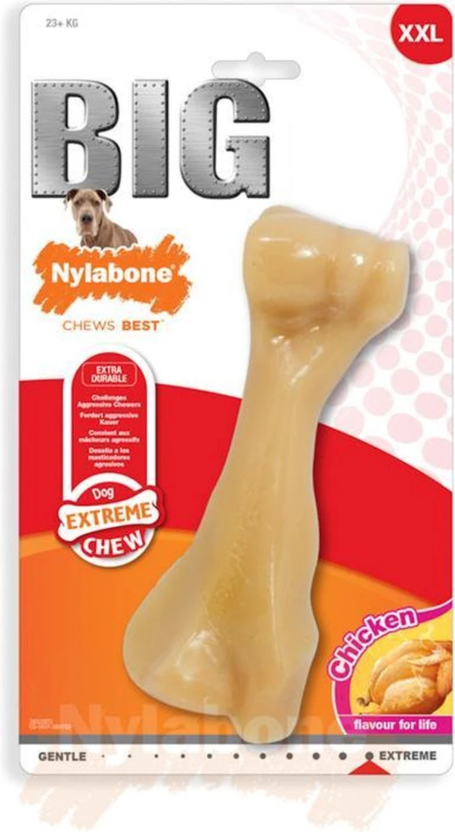 Nylabone Harde Bijters Kluif - Kip - Voor Honden Tot 15 Kg - Afbeelding 10