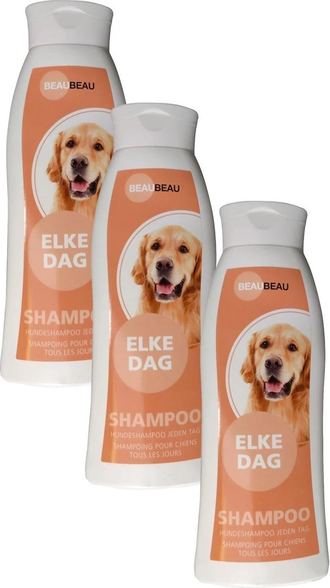 Beaubeau Hondenshampoo Elke Dag - Hondenvachtverzorging - 3 X 500 Ml - Afbeelding 2