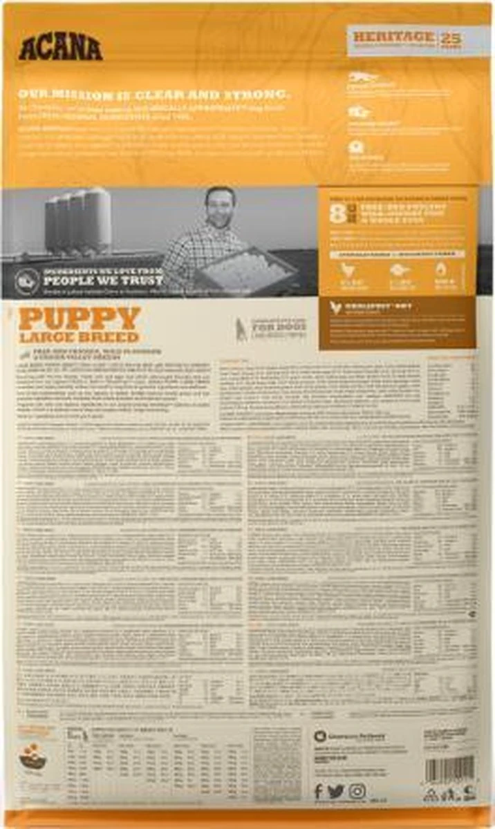 Acana Heritage Puppy Large Breed - Afbeelding 9