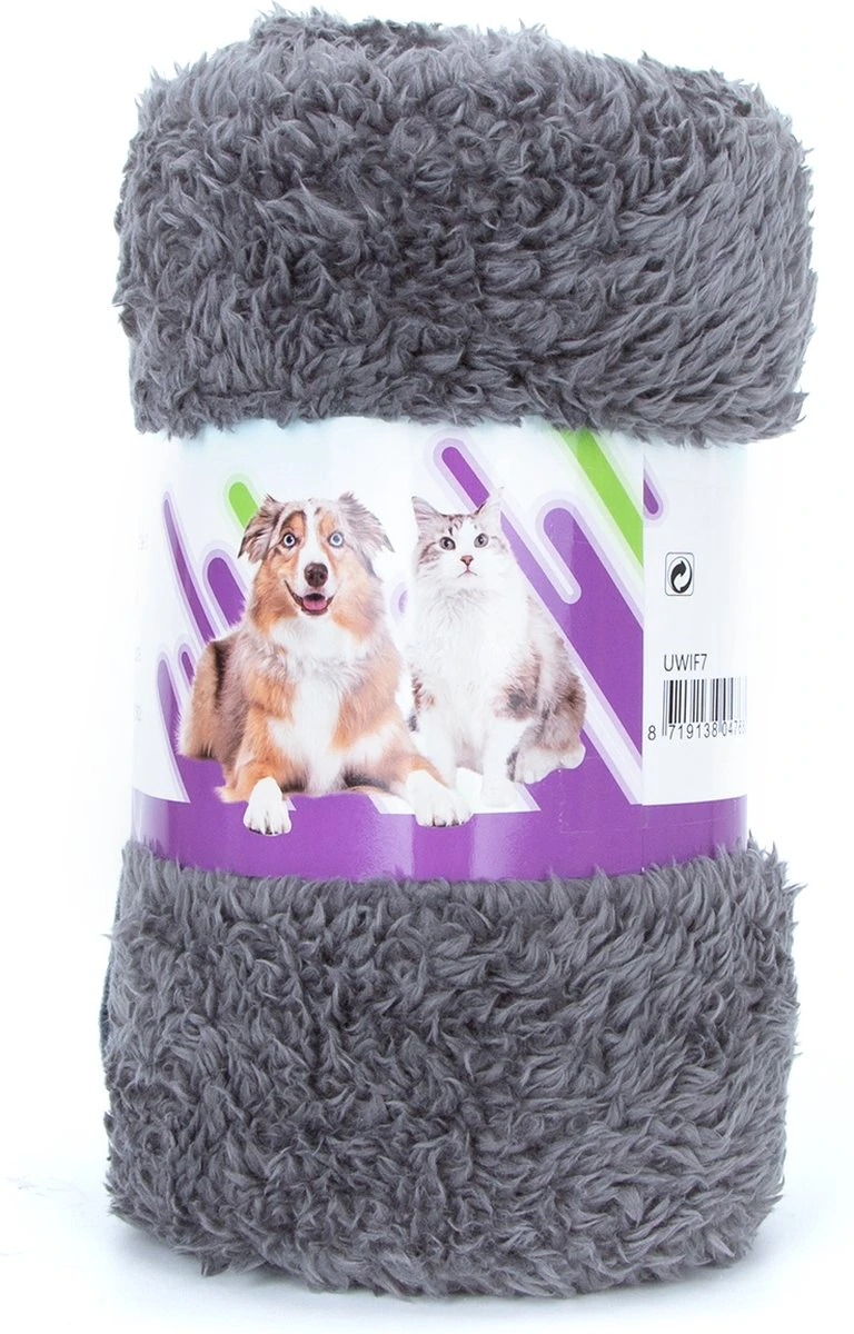 Nobleza 40UWK Hondendeken - Dierenmat - Benchkleed - 120x100cm - Grijs - Afbeelding 9