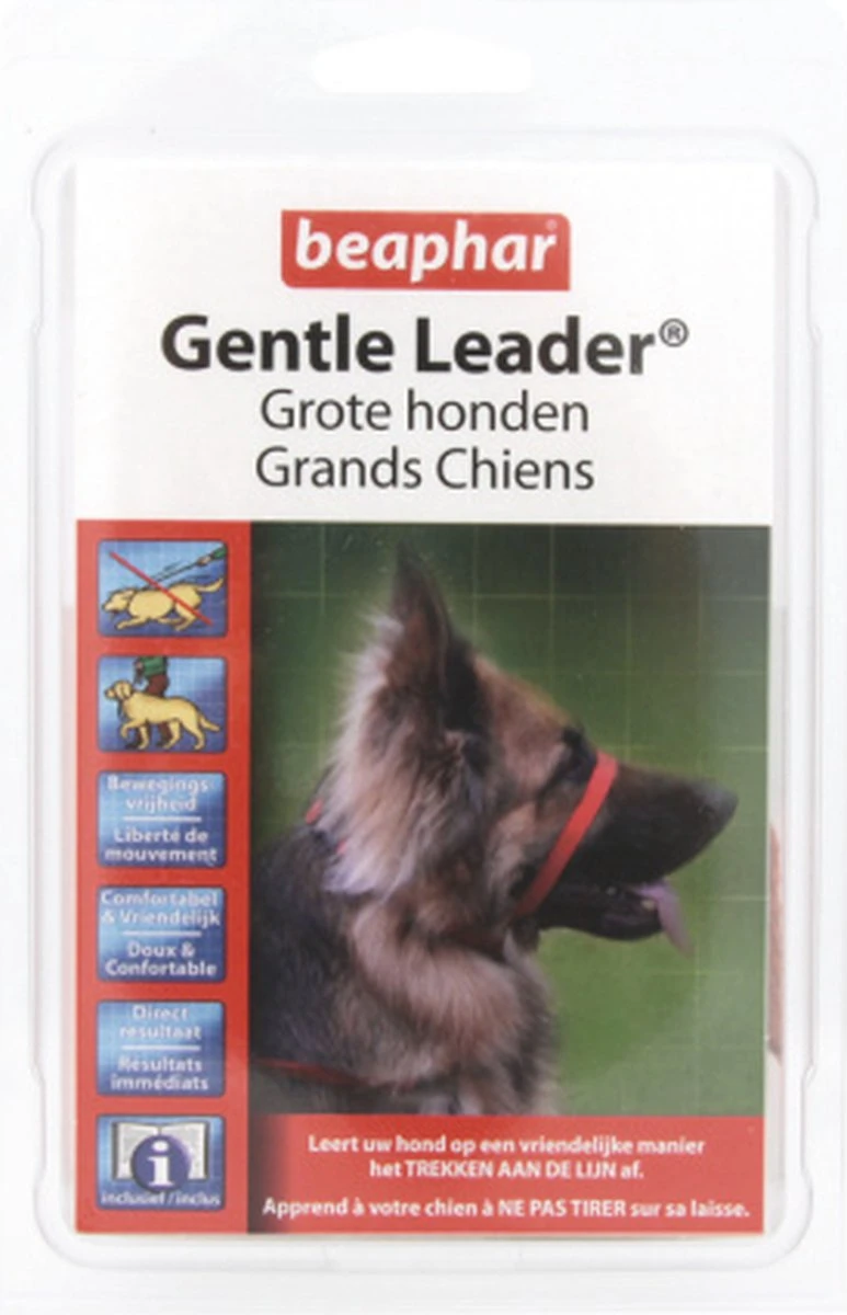 Beaphar Gentle Leader - Zwart - 54 Cm - Grote Honden - Afbeelding 10