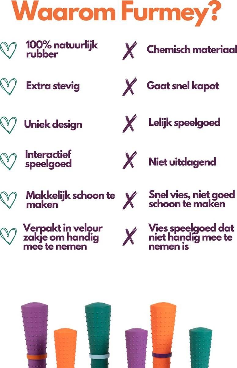 Furmey Zoomies - Honden Speelgoed - Hondenspeeltjes - Kauwbotten Hond - S Groen - 17 Cm - Afbeelding 5